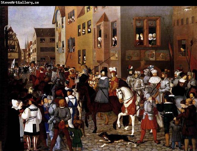 Franz Pforr The Entry of Emperor Rudolf of Habsburg into Basle